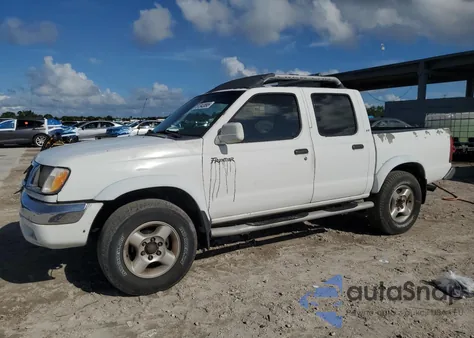 2000 Nissan Frontier Crew Cab Xe z USA, uszkodzony, nr VIN 1N6ED27T7YC417595